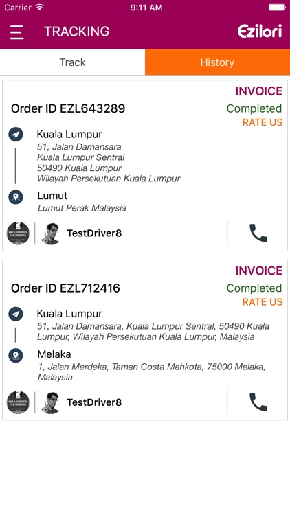 EZILORI DELIVERY APP screenshot-4