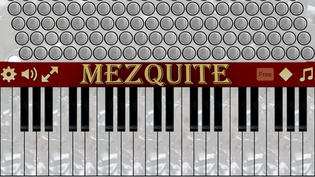 Mezquite Piano Accordion