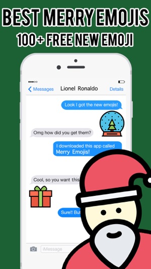 Merry Emojis - Christmas Emoji Stickers 