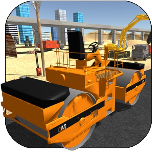 Road Construction Builder Crane & Truck Simulator Icon