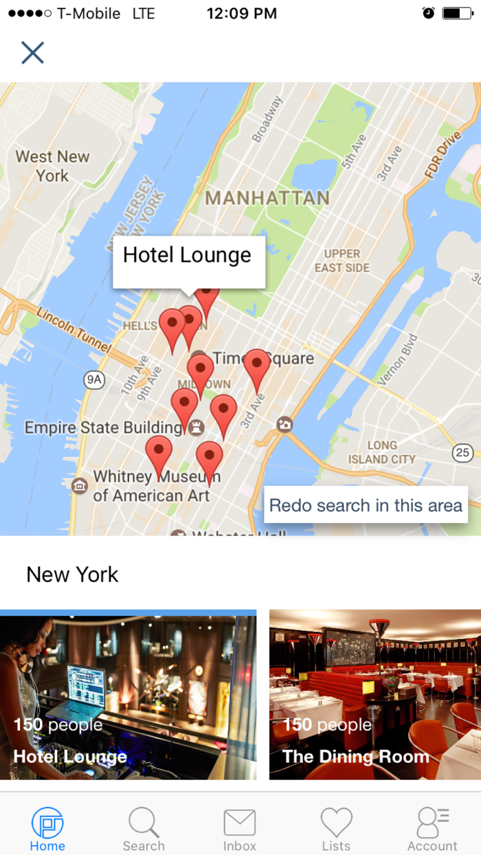 ShareMySpace - Venue Booking  Venue search