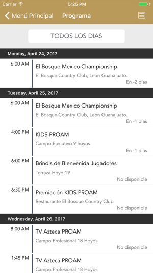 Mexico Championship 2017(圖2)-速報App