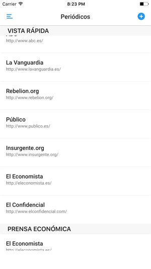 PERIÓDICOS y REVISTAS de ESPAÑA(圖1)-速報App