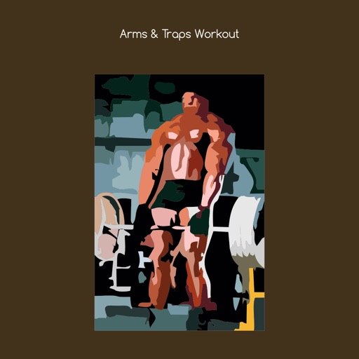 Arms and traps workout icon