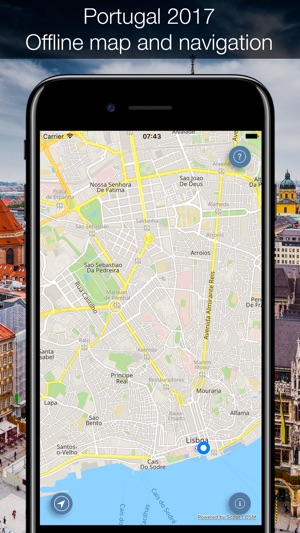 Portugal 2017 — offline map and navigati