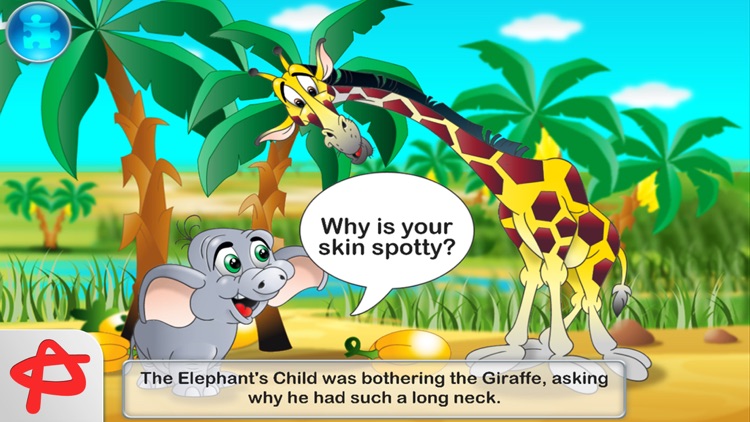 The Elephant's Child: Interactive Story Book