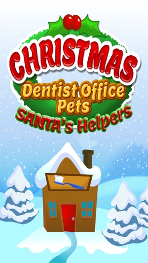 Christmas Pets Dentist Office Santa Fun 