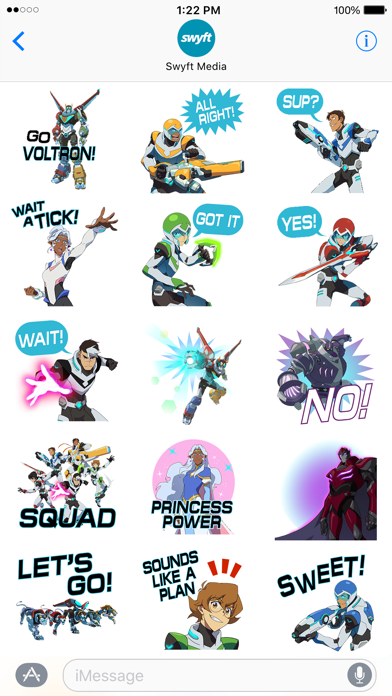 How to cancel & delete Voltron Stickers from iphone & ipad 2