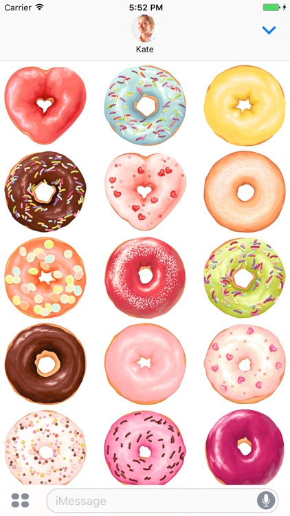 Donuts love - Stickers for iMessage