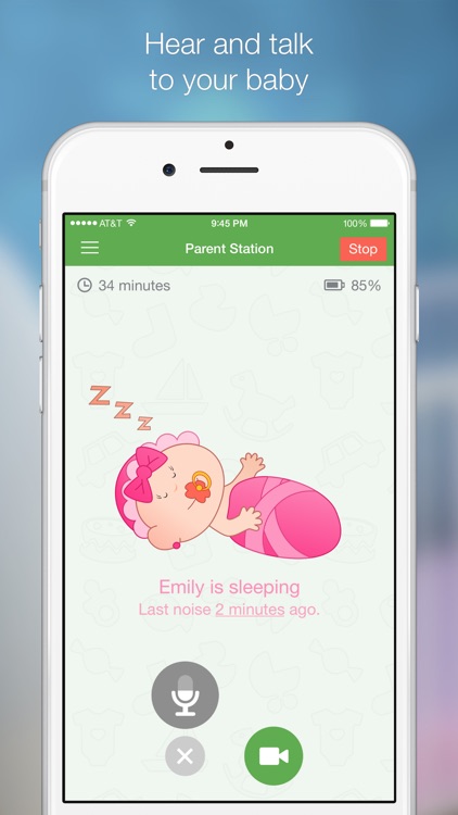 Baby Monitor 3G screenshot-3