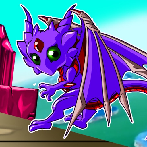 Cute Magical Creatures - Dragon , Unicorn and Friends Fantasy Adventure FREE Icon