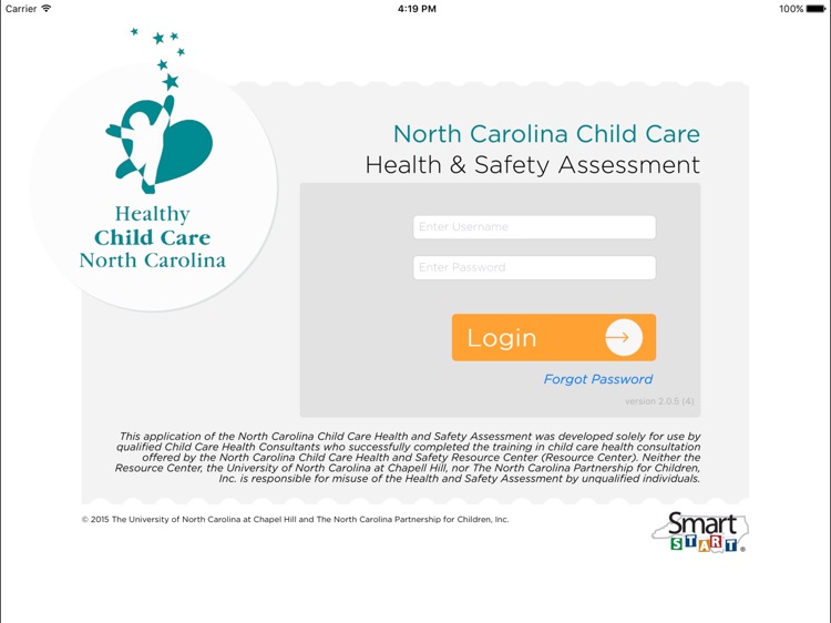 NC Child Care Health & Safety Assessment