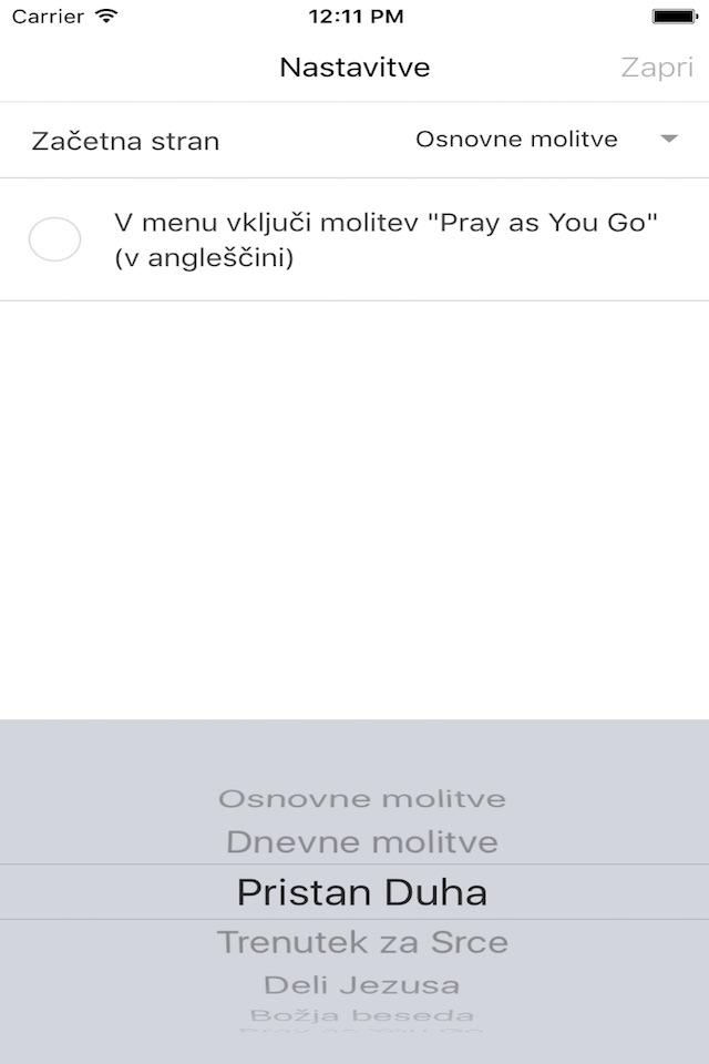 Molitev na poti screenshot 4