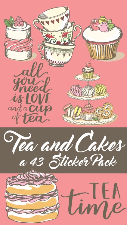 Tea and Cakes Sticker Pack