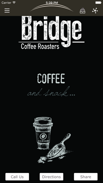Screenshot #1 pour Bridge Coffee Roasters