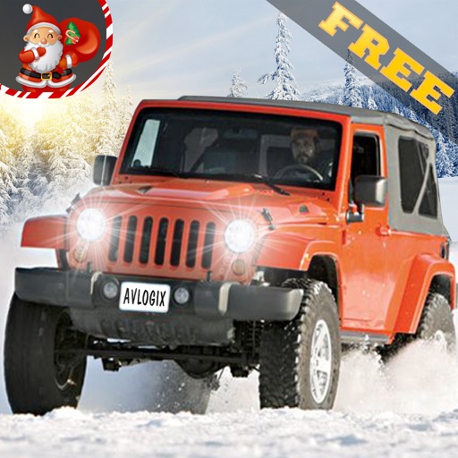 Drive Snow Jeep Drift: Winter Demolition Free icon