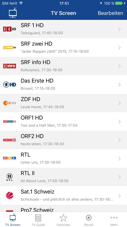 TV Screen - Fernsehen überall