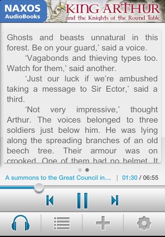 King Arthur & the Knights: Audiobook App screenshot 2