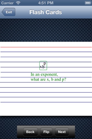 Algebra 1 - Exponents screenshot 4