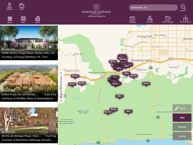 Berkshire Hathaway HomeServices Home Search App