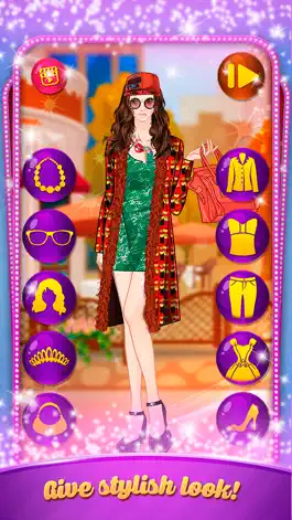 Game screenshot Stylish Winter Coats: Fashion clothes for ladies apk