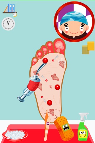Little Crazy Foot Doctor Games screenshot 2