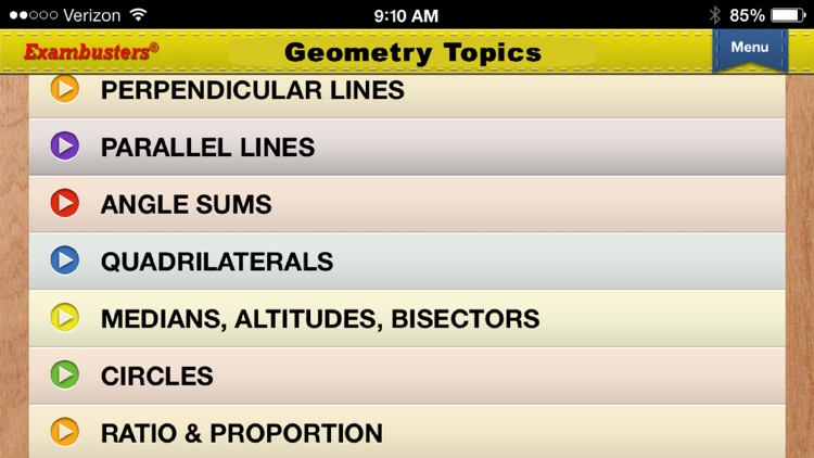 NY Regents Geometry Prep Flashcards Exambusters
