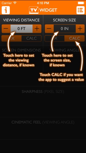 TV Widget - The TV Size Calculator(圖4)-速報App