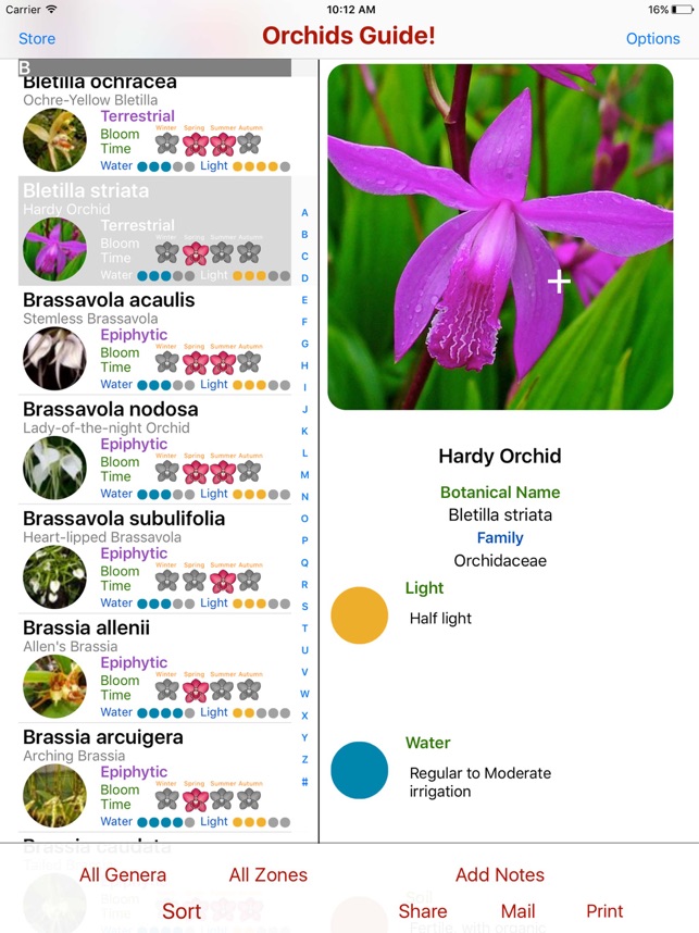 Orchids Guide HD!