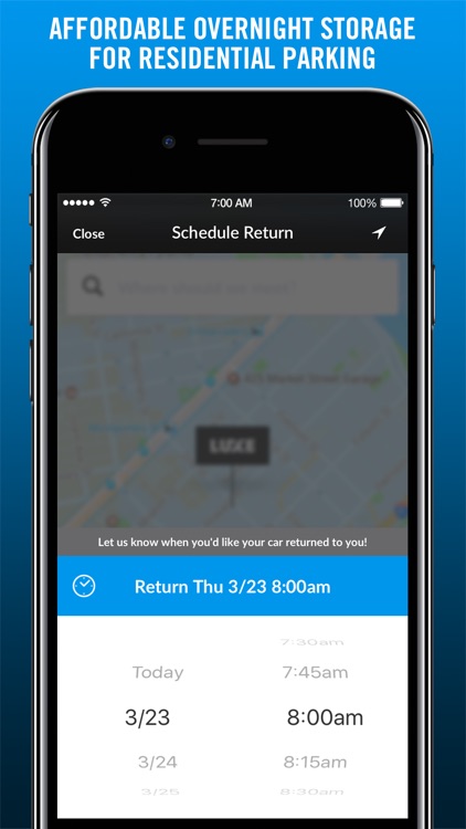 Luxe: On Demand Valet Parking & Car Services