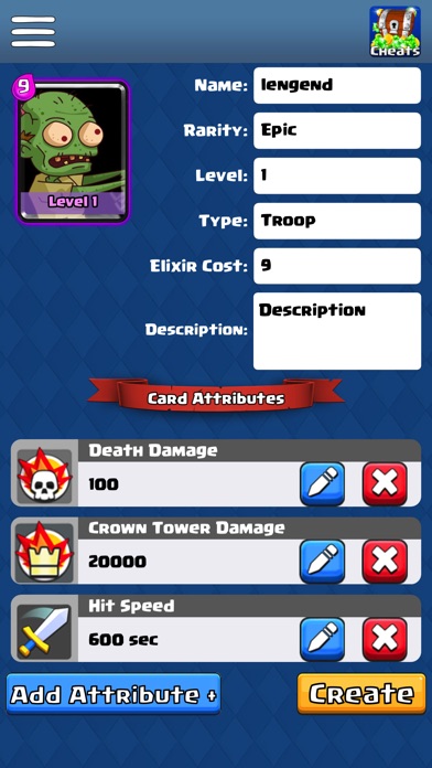 echlipse clash royale card maker