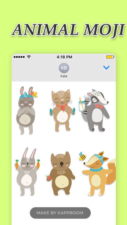 Animals Moji Collection screenshot-4