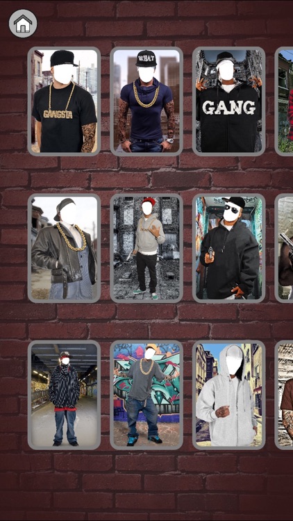 Thug Life photo editor gangster face hole screenshot-4