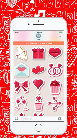 Saint Valentine’s Day - Stickers for iMessage(圖3)-速報App