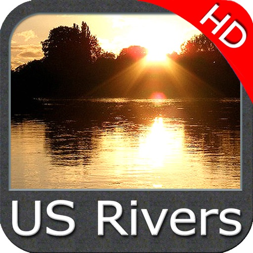 US Rivers HD - GPS Map Navigator