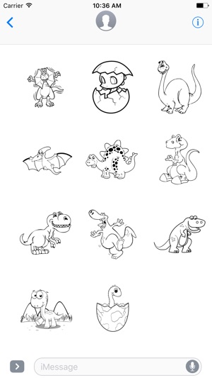 Happy Dino Stickers(圖2)-速報App