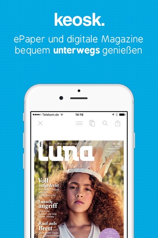 keosk. Your app for digital magazines screenshot 2