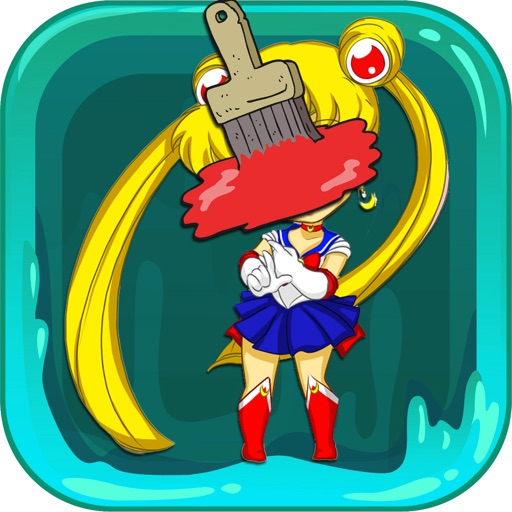 Color Game Sailor Moon Version iOS App