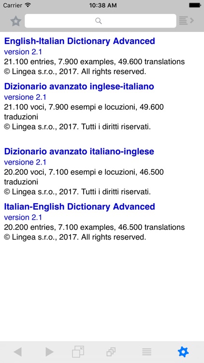 Lingea English-Italian Advanced Dictionary