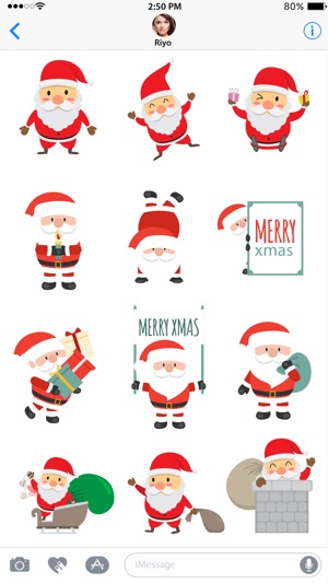 Santa Claus Stickers for Merry Christmas!(圖2)-速報App