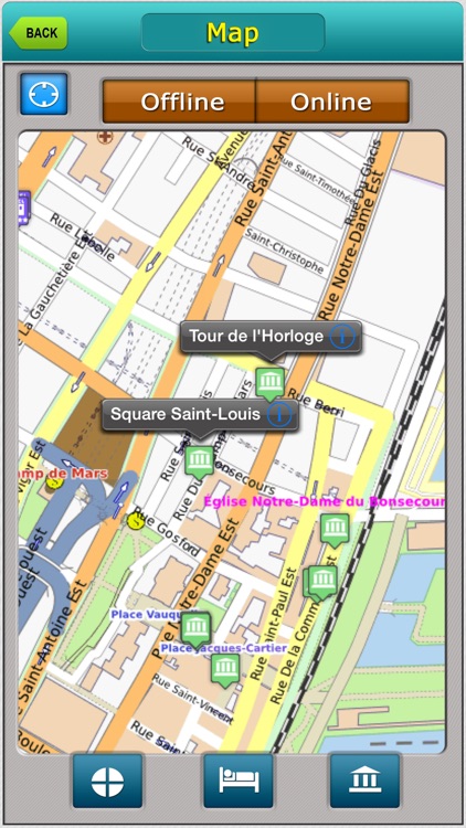 Montreal Offline Map City Guide