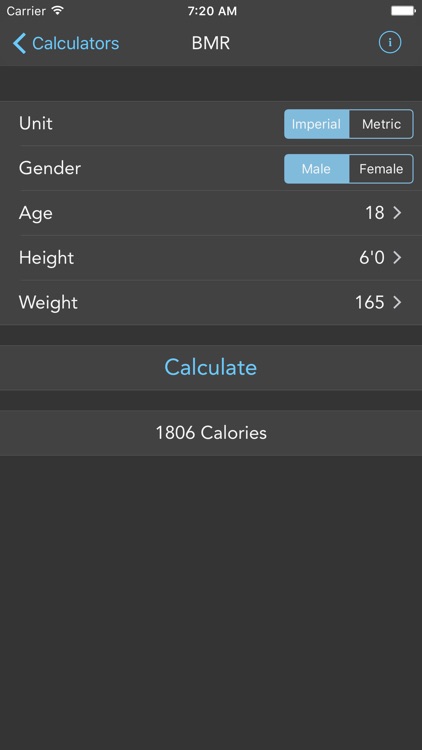 Swole Calc - TDEE, BMR, BMI & FFMI Calculator