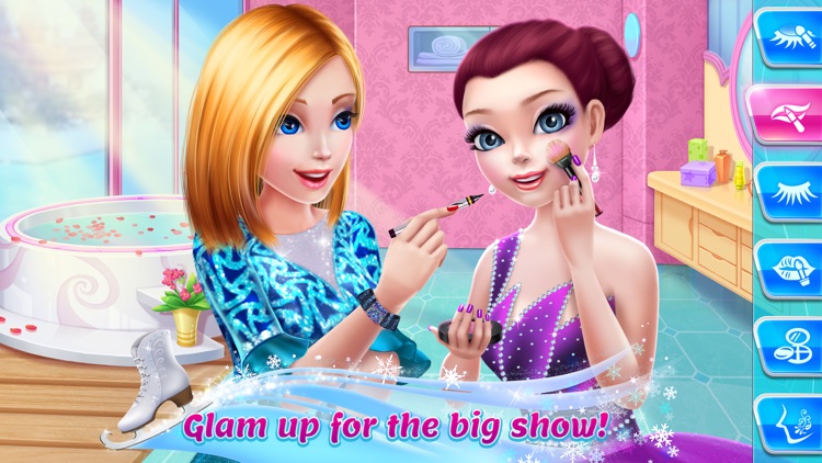 Ice Skating Ballerina - Dress up, Makeup & Dance screenshot-2