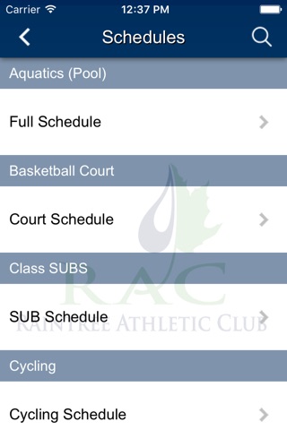 Raintree Athletic Club screenshot 3