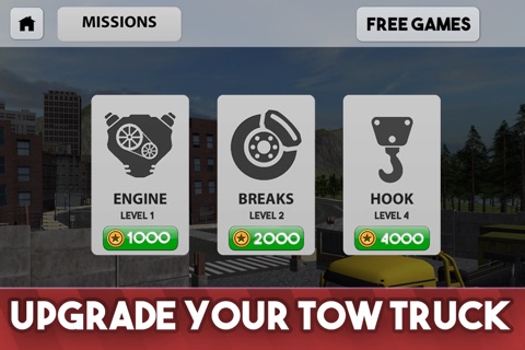 Tow Truck Driving Simulator 3D Full screenshot 4