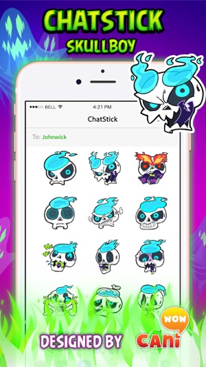 Skullboy Stickers for iMessage(圖1)-速報App