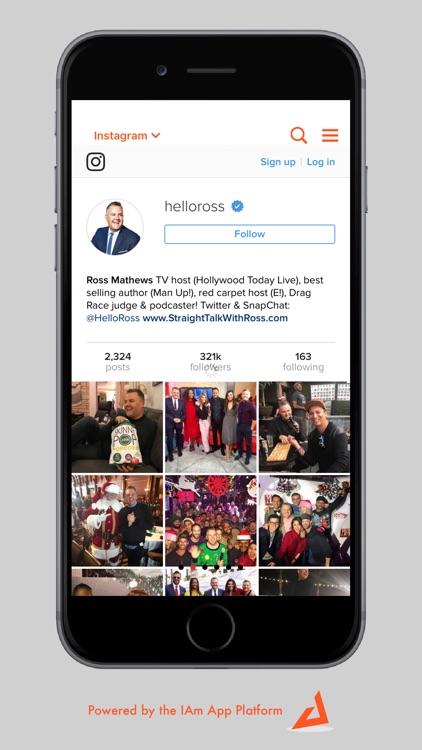 The IAm Hello Ross App