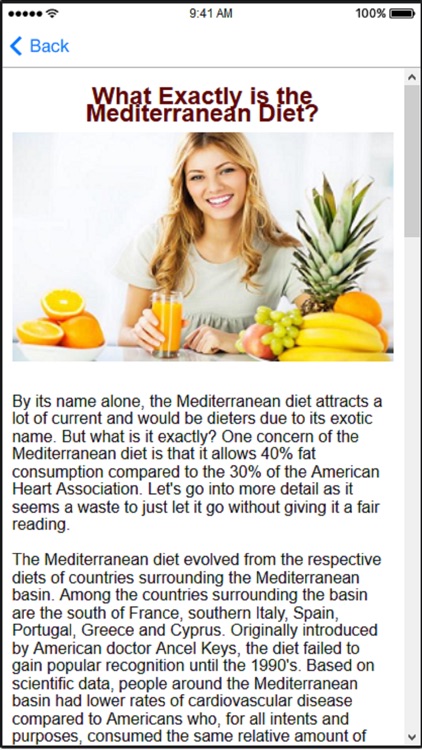 Mediterranean Diet Plans & Mediterranean Recipes