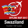 Swaziland Tourist Guide + Offline Map