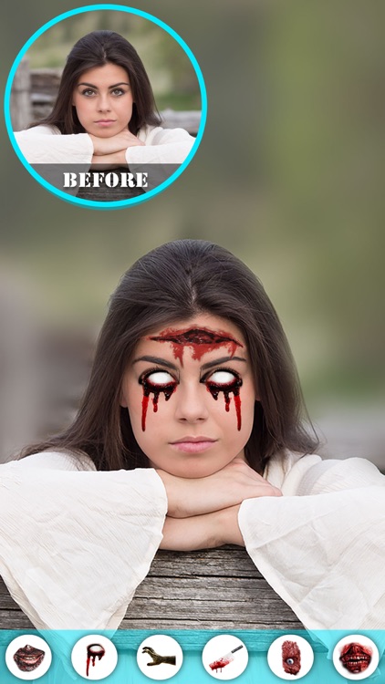 Zombie Photo Editor - Scary Face Pic Maker screenshot-4